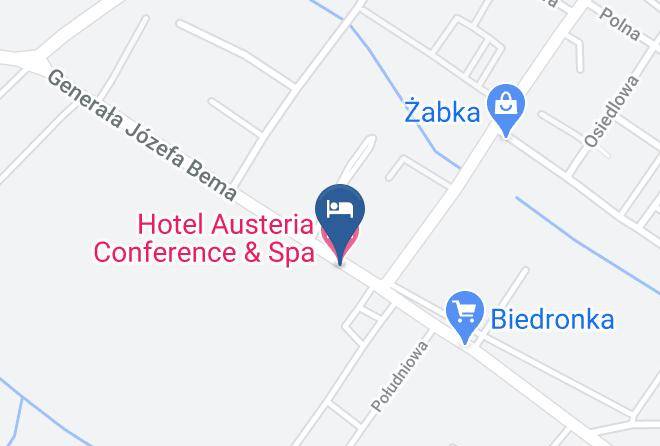 Aleksandrowski - Hotel Austeria Conference & Spa Maps