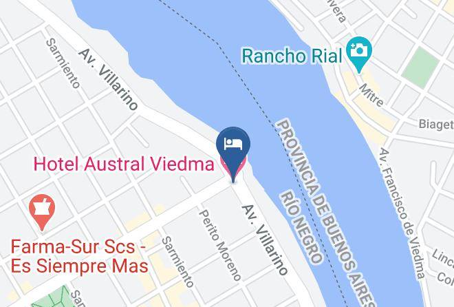 Adolfo Alsina - Hotel Austral Viedma Maps