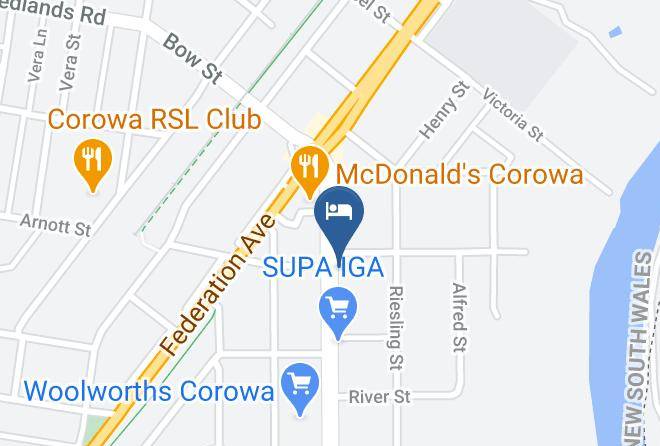 Federation - Hotel Australia Maps