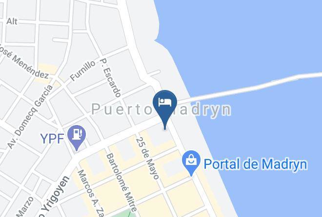 Biedma Department - Hotel Australis Yene Hue Maps