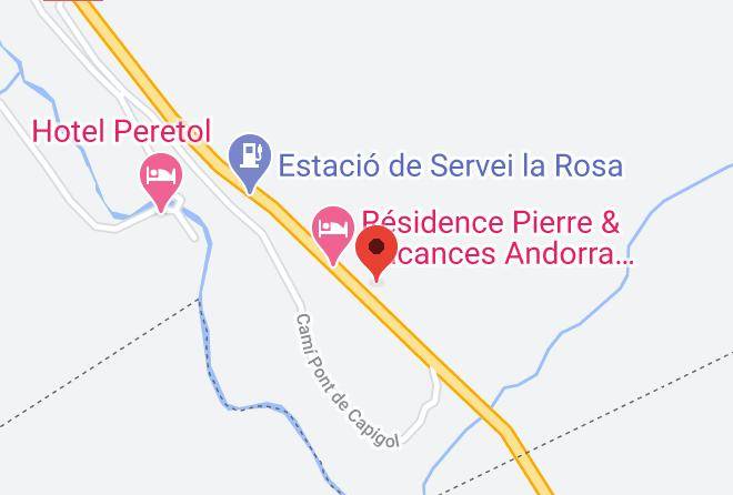 Canillo - Hotel Austria Maps