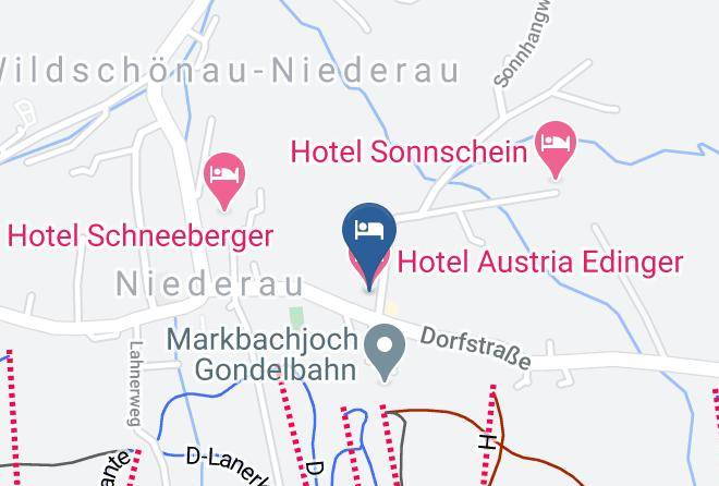 Kufstein - Hotel Austria Edinger Kg Maps