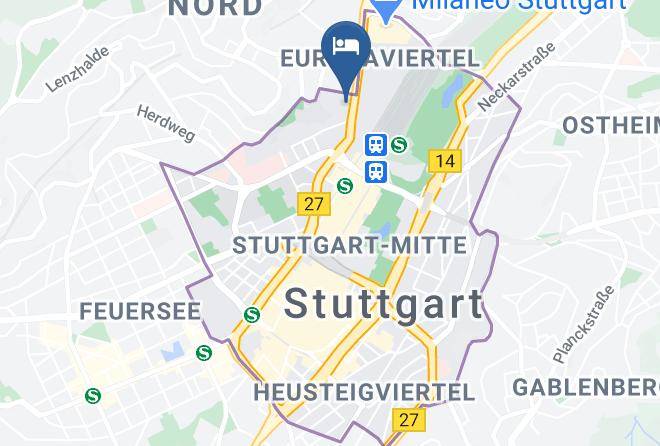 Stuttgart - Hotel Austria Stuttgart City Maps