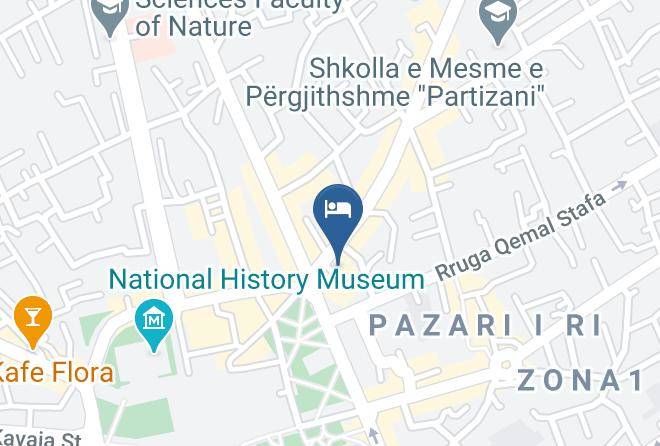 Tirana - Hotel Austria Maps