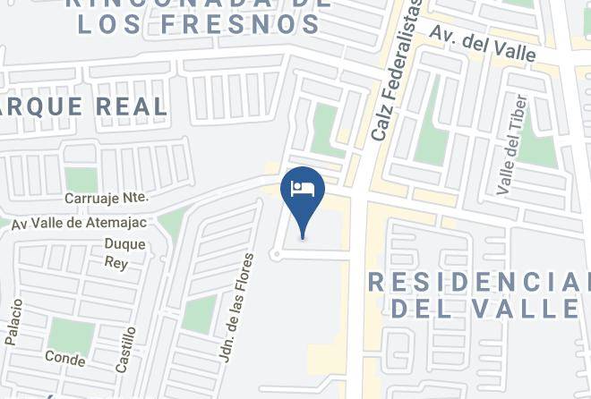 Zapopan - Hotel Autentico Vertical Lifestyle Suites & Events Maps
