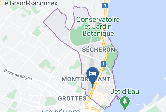 Hotel Auteuil Manotel Map