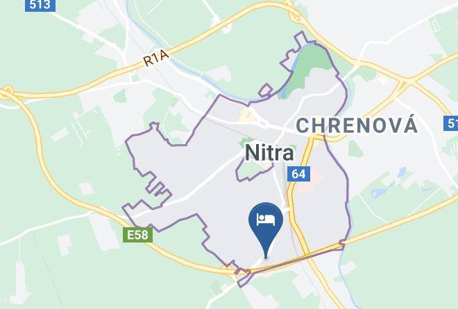 Nitra - Hotel Autojas Maps
