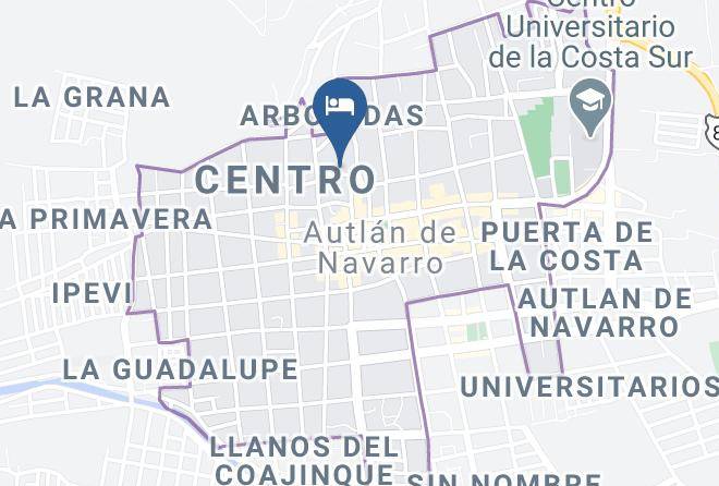 Autlan De Navarro - Hotel Autoposada San Pedro Maps