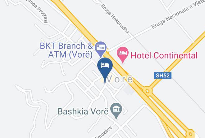 Vore - Hotel Autostation Maps