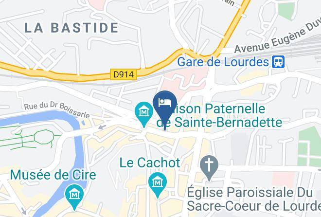 Hautes Pyrenees - Hotel Aux Armes De Belgique Maps