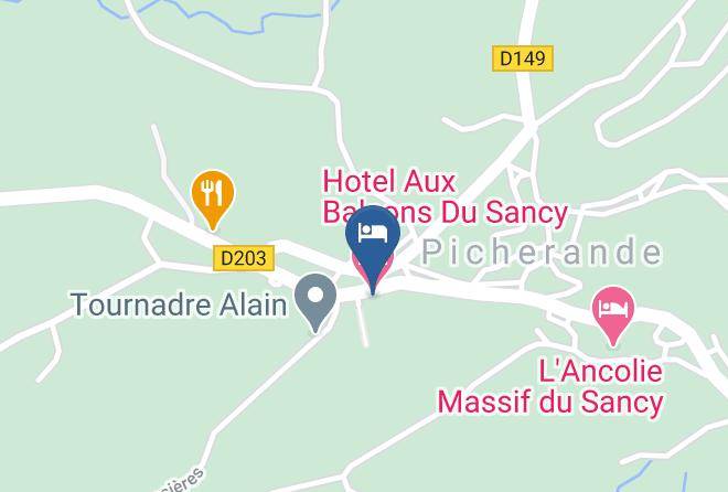 Puy De Dome - Hotel Aux Balcons Du Sancy Maps