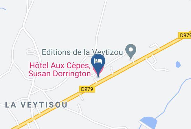 Haute Vienne - Hotel Aux Cepes Susan Dorrington Maps