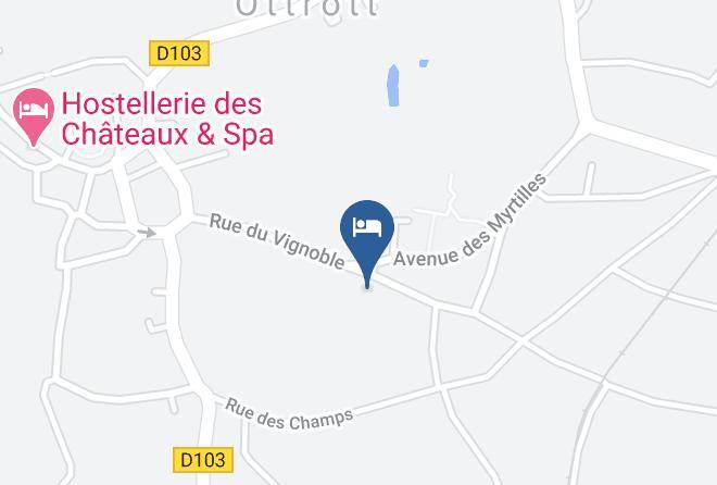 Hotel Aux Chants Des Oiseaux Map