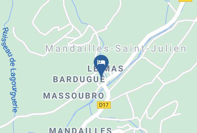 Cantal - Hotel Aux Genets D'or Maps