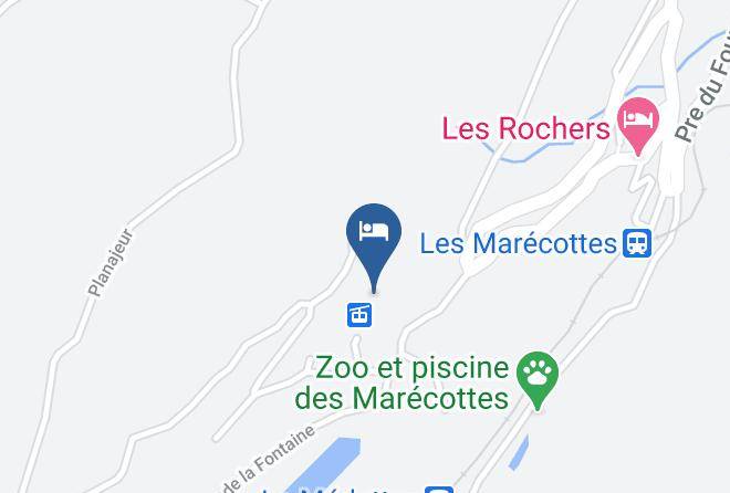 Saint Maurice - Hotel Aux Mille Etoiles Maps