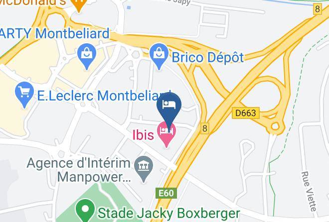 Doubs - Hotel Aux Relais Verts Maps