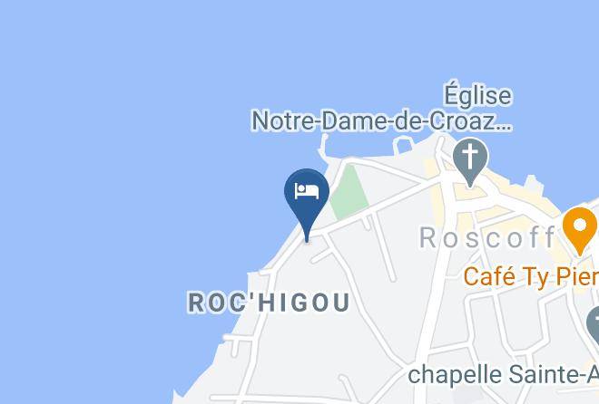 Finistere - Hotel Aux Tamaris Maps