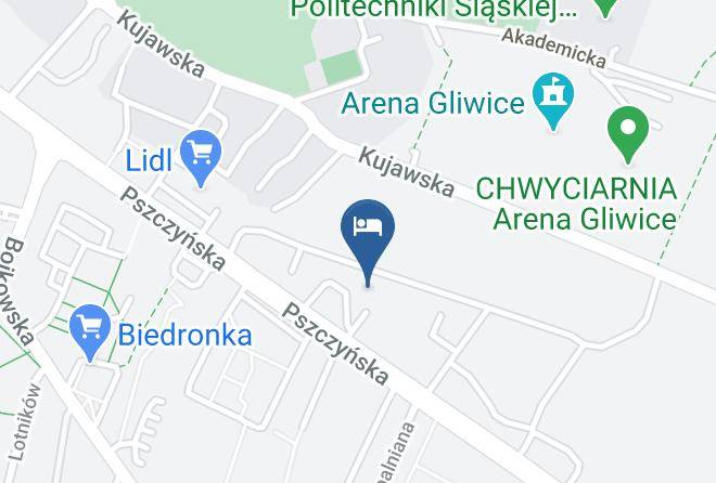 Gliwice - Hotel Ava Maps