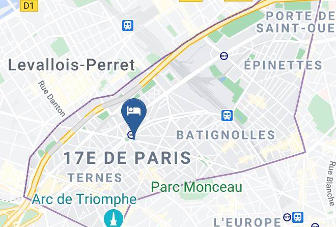 Paris - Hotel Avama Prony Maps