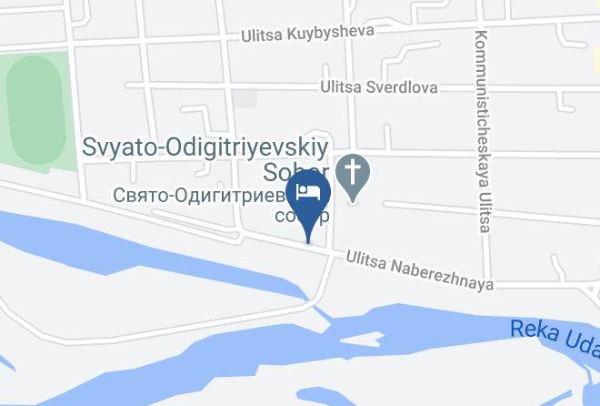 Ulan Ude - Hotel Avangard Maps