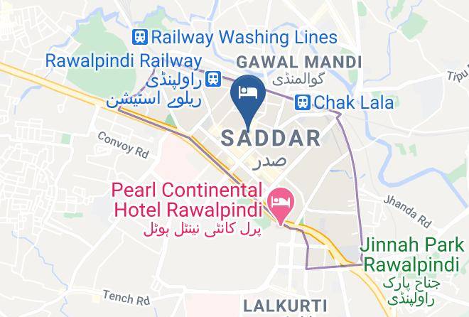 Islamabad - Hotel Avanti Maps