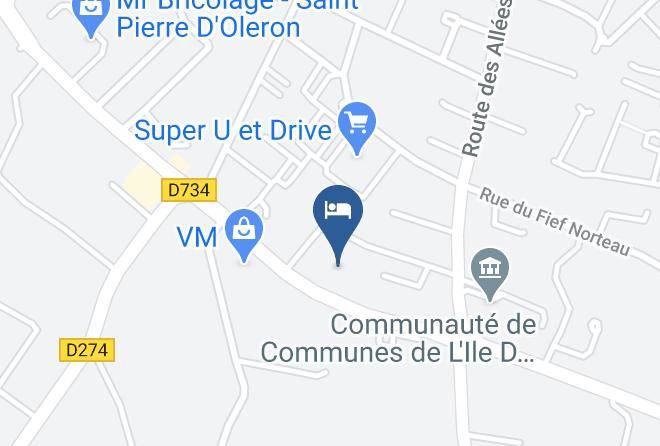 Hotel Avec Piscine Ile D'oleron Hotel Les Jardins D'oleron Map