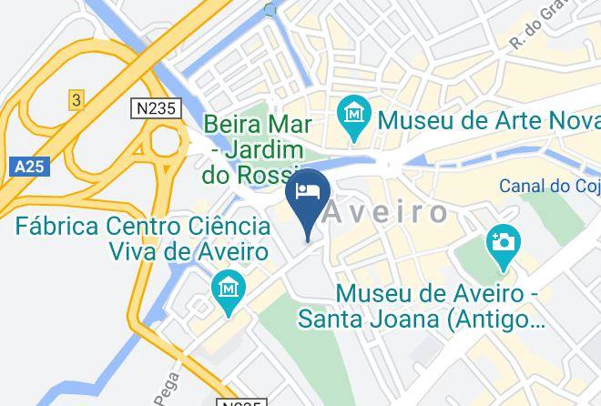 Gloria - Hotel Aveiro Center Maps