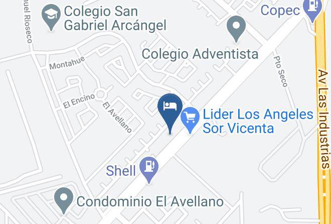 Los Angeles - Hotel Avellano Maps