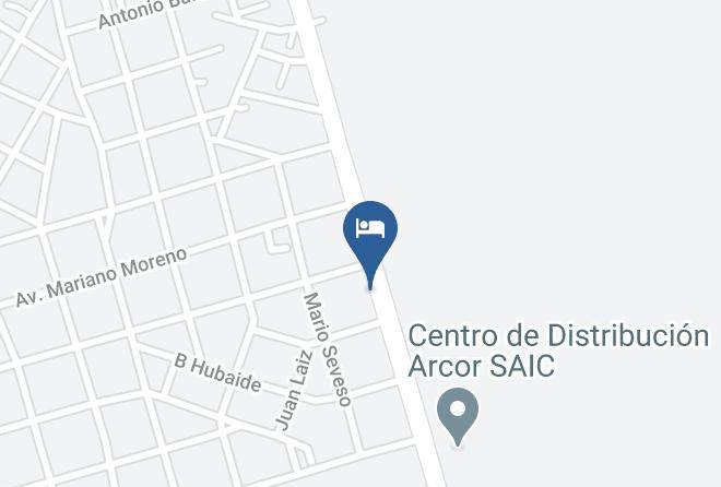 San Justo Department - Hotel Avenida Maps