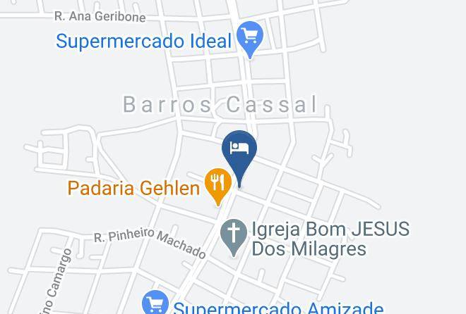Barros Cassal - Hotel Avenida Maps