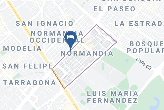 Bogota - Hotel Avenida Boyaca Maps