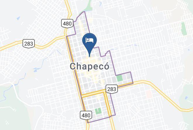 Chapeco - Hotel Avenida Chapeco Maps
