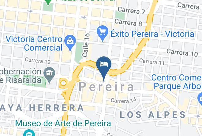Pereira - Hotel Avenida Circunvalar Pereira Maps