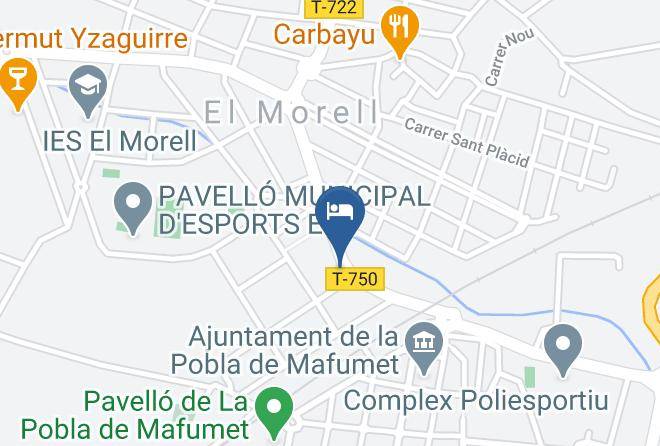 Tarragona - Hotel Avenida Maps
