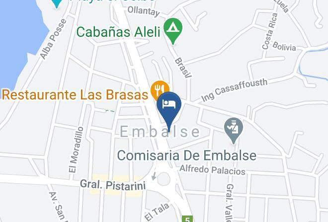 Calamuchita Department - Hotel Avenida Maps