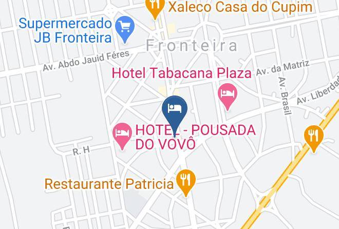 Fronteira - Hotel Avenida Maps