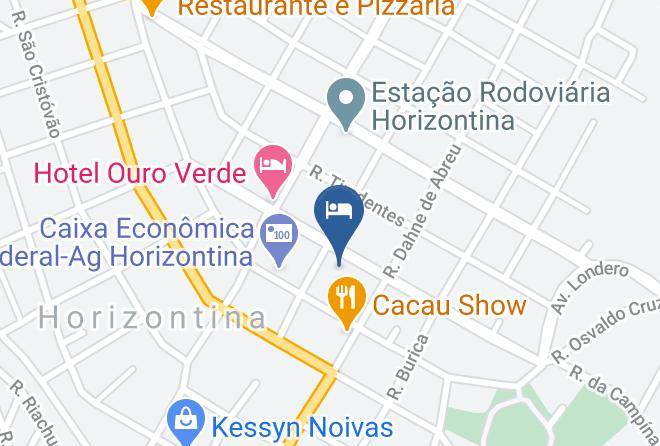 Horizontina - Hotel Avenida Maps
