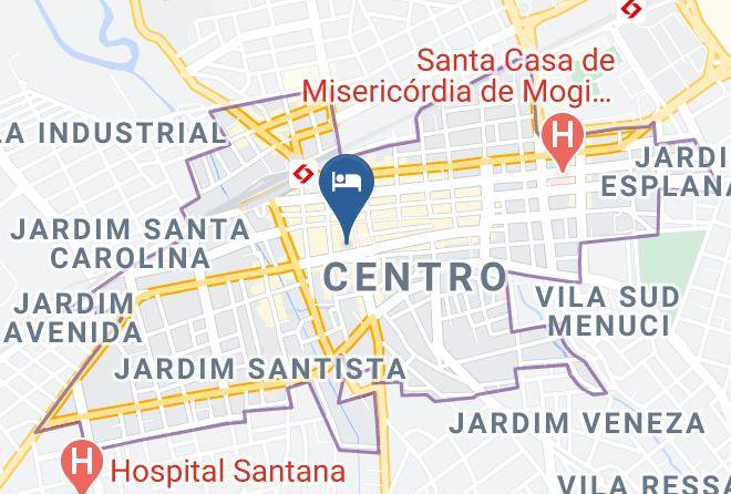 Mogi Das Cruzes - Hotel Avenida Maps