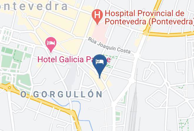 Pontevedra - Hotel Avenida Pontevedra Web Oficial Maps