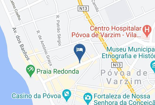 Povoa De Varzim - Hotel Avenida Maps