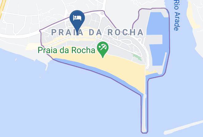 Hotel Avenida Praia Map
