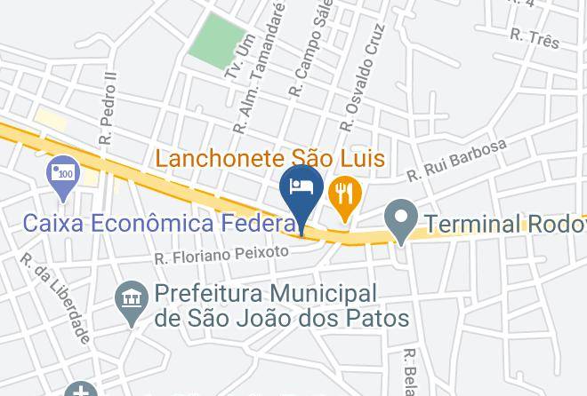 Sao Joao Dos Patos - Hotel Avenida Maps