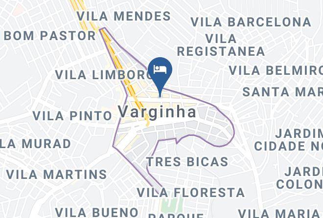 Varginha - Hotel Avenida Maps