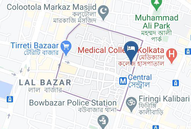 Kolkata - Hotel Avenue Club Maps