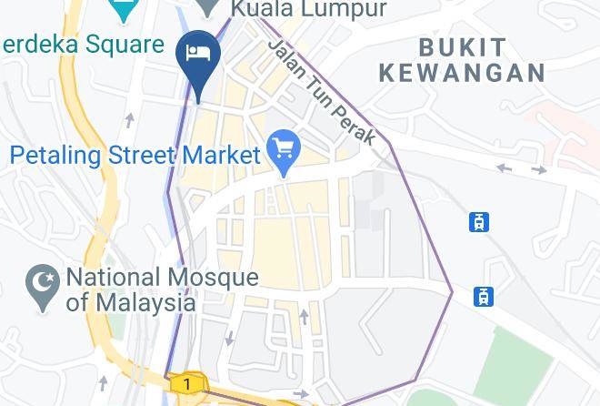 Kuala Lumpur - Hotel Avenue J Central Market Maps