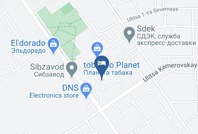 Omsk - Hotel Avenue Maps