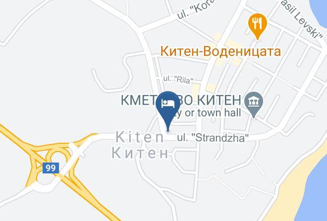 Primorsko - Hotel Avenue Maps