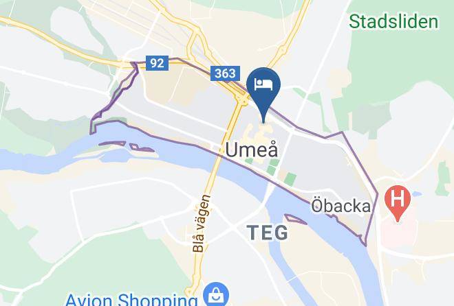 Umea - Hotel Avenue Profilhotels Maps