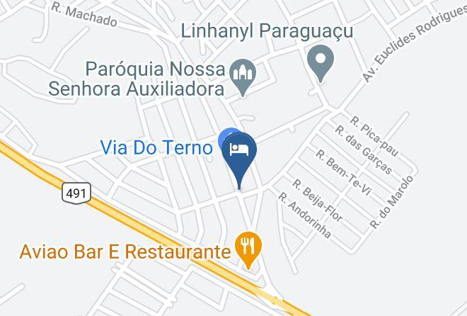Paraguacu - Hotel Aviador Paraguacu Minas Gerais Maps