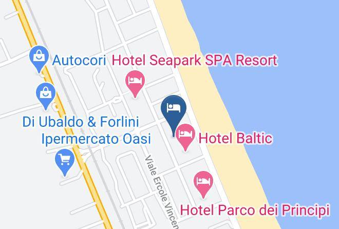 Teramo - Hotel Avila Maps